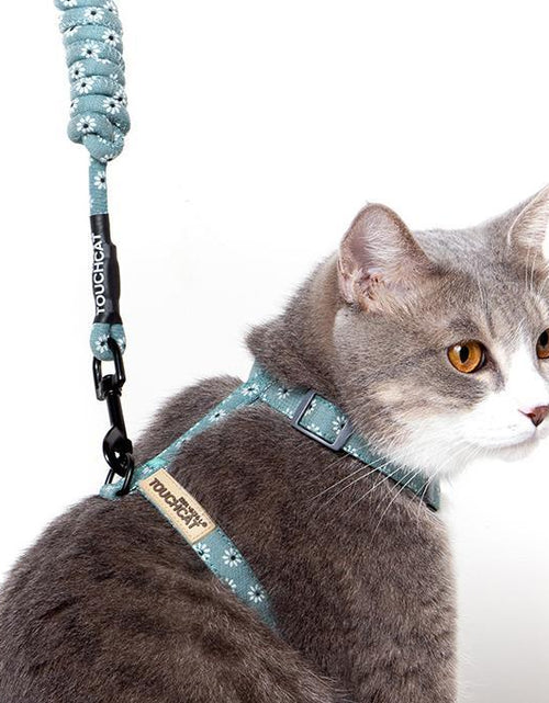 Load image into Gallery viewer, Touchcat 'Radi-Claw' Durable Cable Cat Harness and Leash Combo
