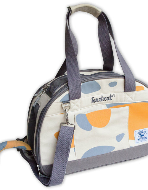 Load image into Gallery viewer, Touchcat 'Tote-Tails' Designer Airline Approved Collapsible Cat Carrier
