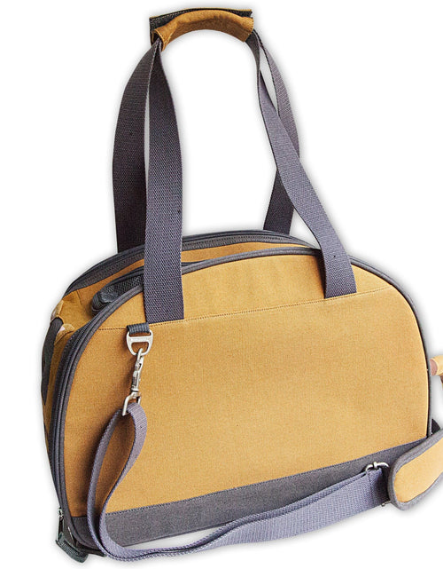 Load image into Gallery viewer, Touchcat 'Tote-Tails' Designer Airline Approved Collapsible Cat Carrier
