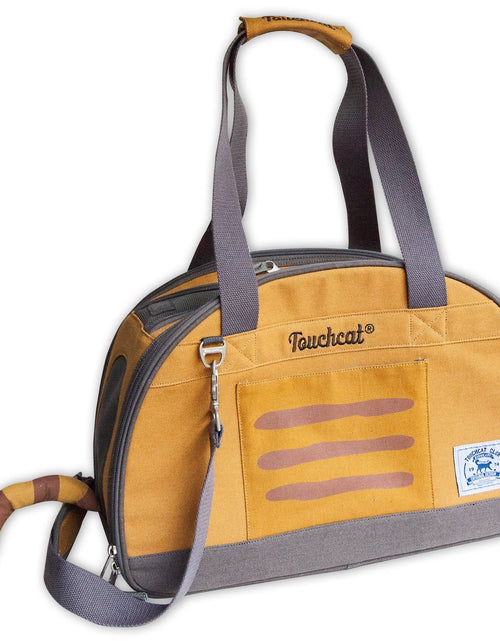Load image into Gallery viewer, Touchcat 'Tote-Tails' Designer Airline Approved Collapsible Cat Carrier
