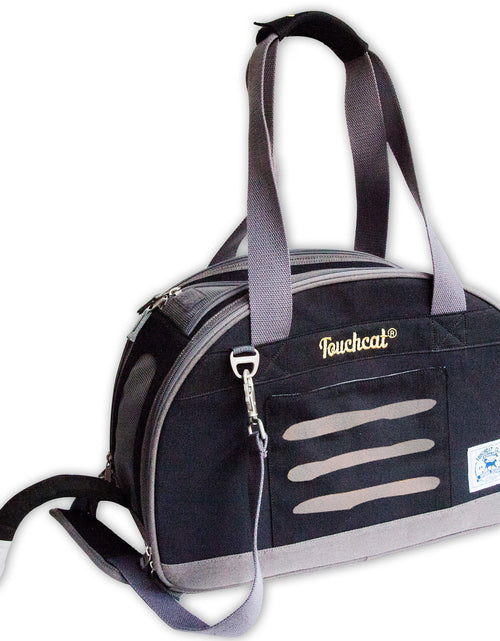 Load image into Gallery viewer, Touchcat 'Tote-Tails' Designer Airline Approved Collapsible Cat Carrier
