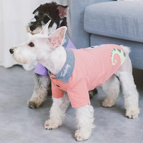 Load image into Gallery viewer, Touchdog 'Arubark' Caribbean Style Dog Polo T-Shirt
