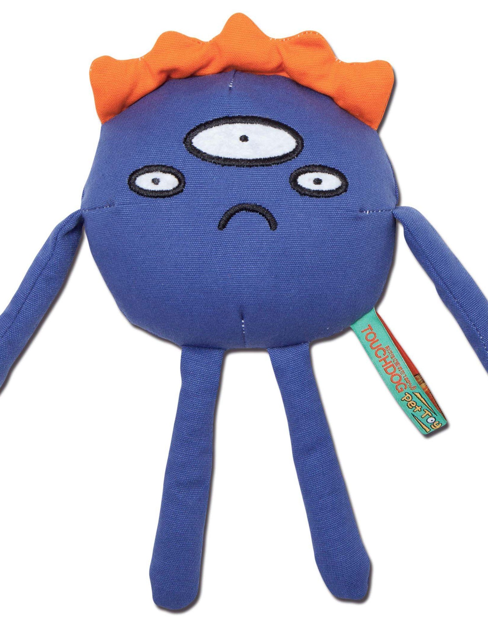 Touchdog Cartoon Alien Monster Plush Dog Toy