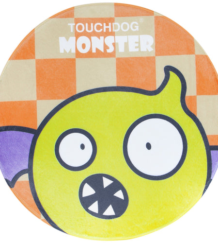 Touchdog Cartoon Flying Critter Monster Rounded Cat and Dog Mat