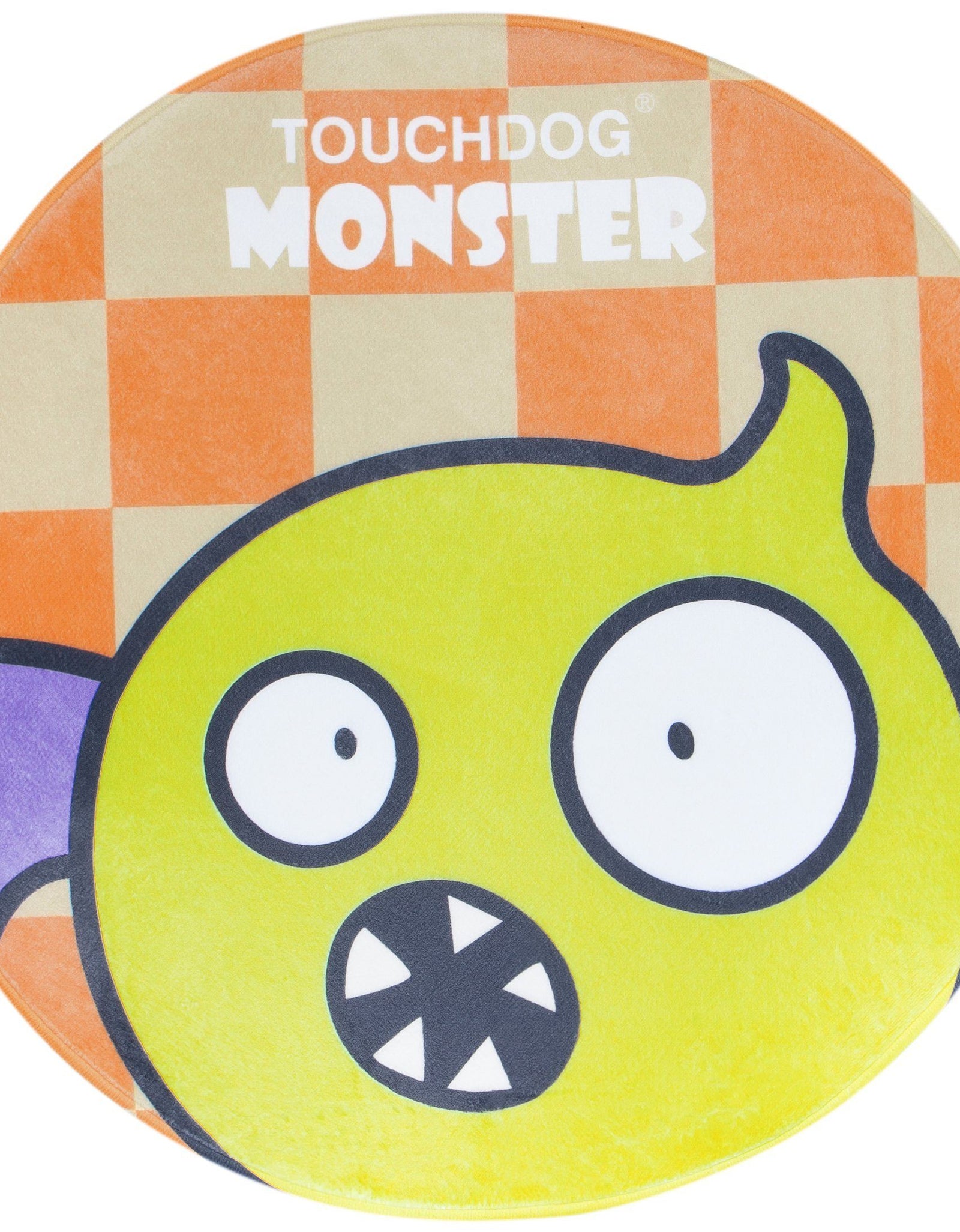 Touchdog Cartoon Flying Critter Monster Rounded Cat and Dog Mat