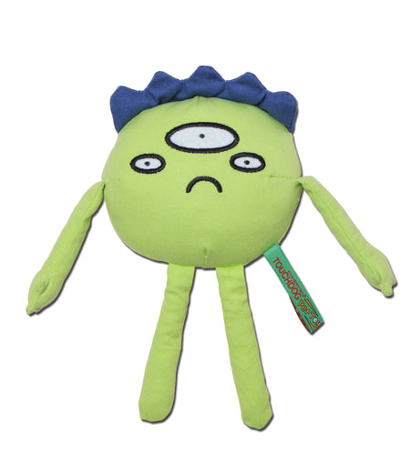 Touchdog Cartoon Monster Plush Dog Toy - Green