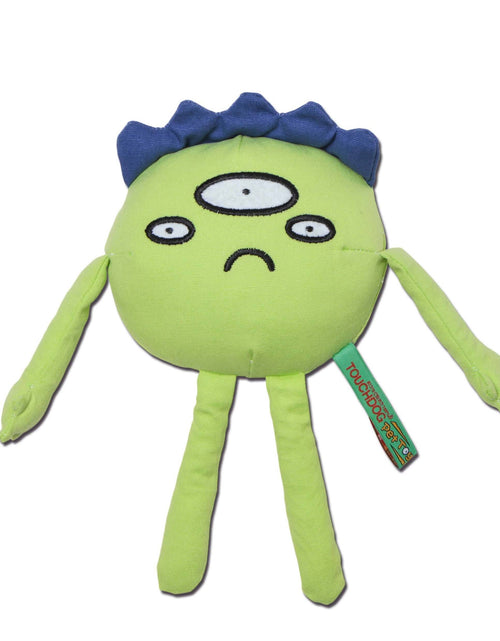 Load image into Gallery viewer, Touchdog Cartoon Monster Plush Dog Toy - Green
