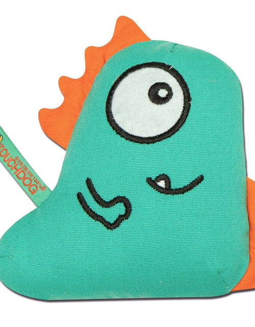 Load image into Gallery viewer, Touchdog Cartoon Shoe-faced Monster Plush Dog Toy
