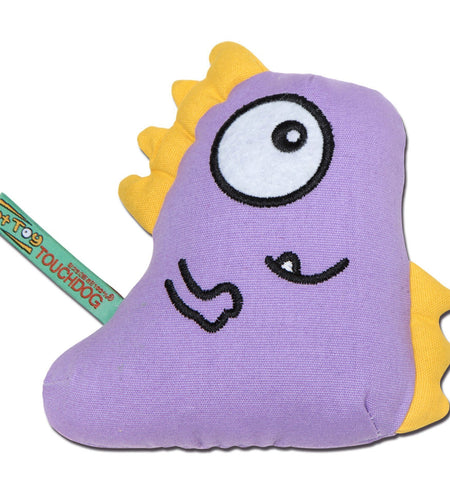 Touchdog Cartoon Shoe-faced Monster Plush Dog Toy