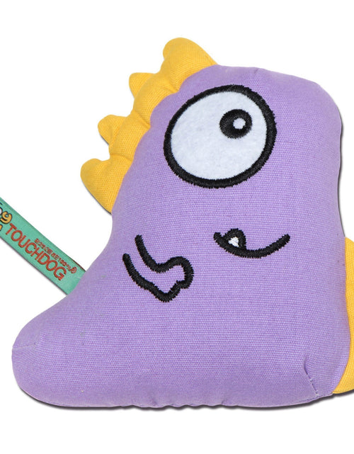 Load image into Gallery viewer, Touchdog Cartoon Shoe-faced Monster Plush Dog Toy
