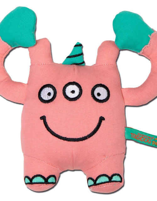 Load image into Gallery viewer, Touchdog Cartoon Three-eyed Monster Plush Dog Toy
