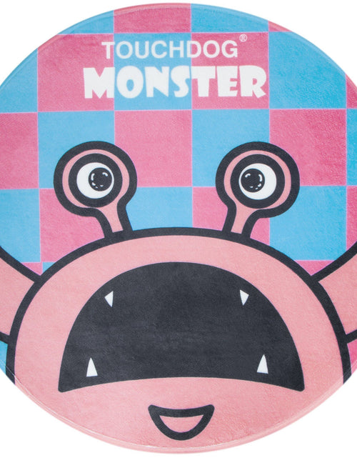Load image into Gallery viewer, Touchdog Cartoon Up-for-Crabs Monster Rounded Cat and Dog Mat
