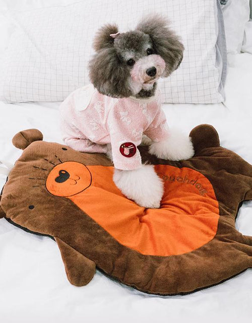 Load image into Gallery viewer, Touchdog 'Critter Hugz' Designer Character Animated Dog Mats
