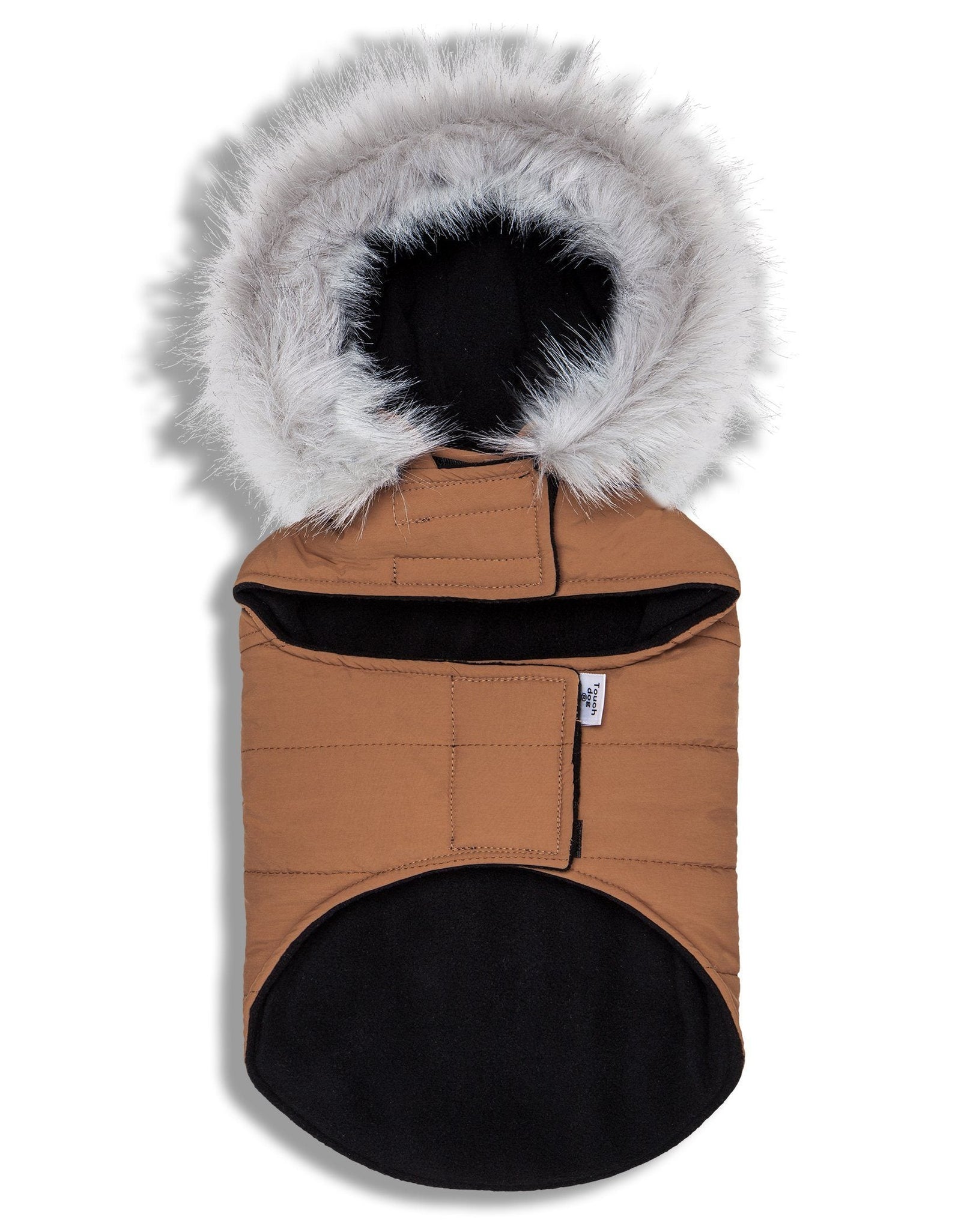 Touchdog 'Eskimo-Swag' Duck-Down Insulated Winter Dog Coat Parka