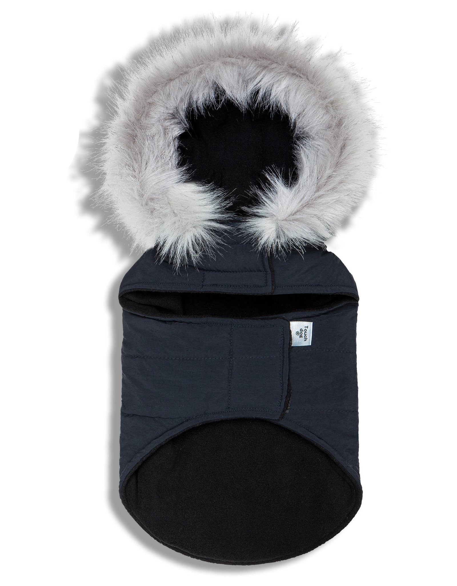 Touchdog 'Eskimo-Swag' Duck-Down Insulated Winter Dog Coat Parka