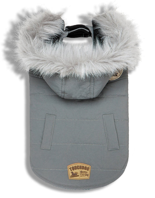 Load image into Gallery viewer, Touchdog 'Eskimo-Swag' Duck-Down Insulated Winter Dog Coat Parka
