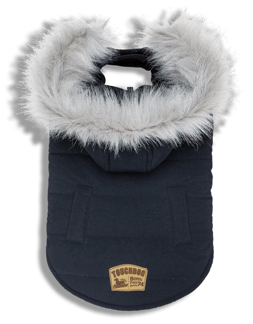 Load image into Gallery viewer, Touchdog 'Eskimo-Swag' Duck-Down Insulated Winter Dog Coat Parka
