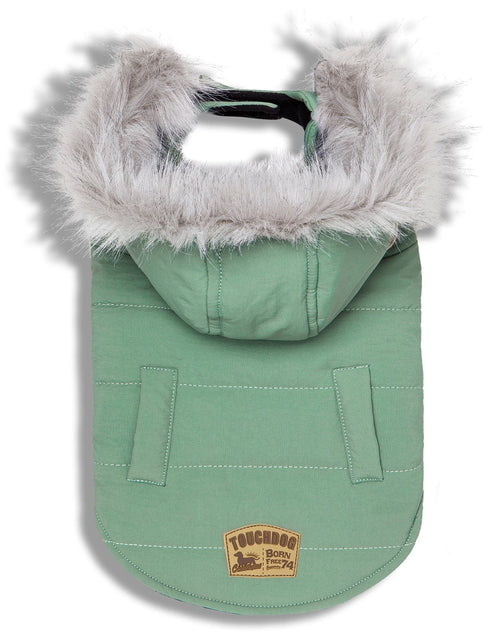 Load image into Gallery viewer, Touchdog 'Eskimo-Swag' Duck-Down Insulated Winter Dog Coat Parka
