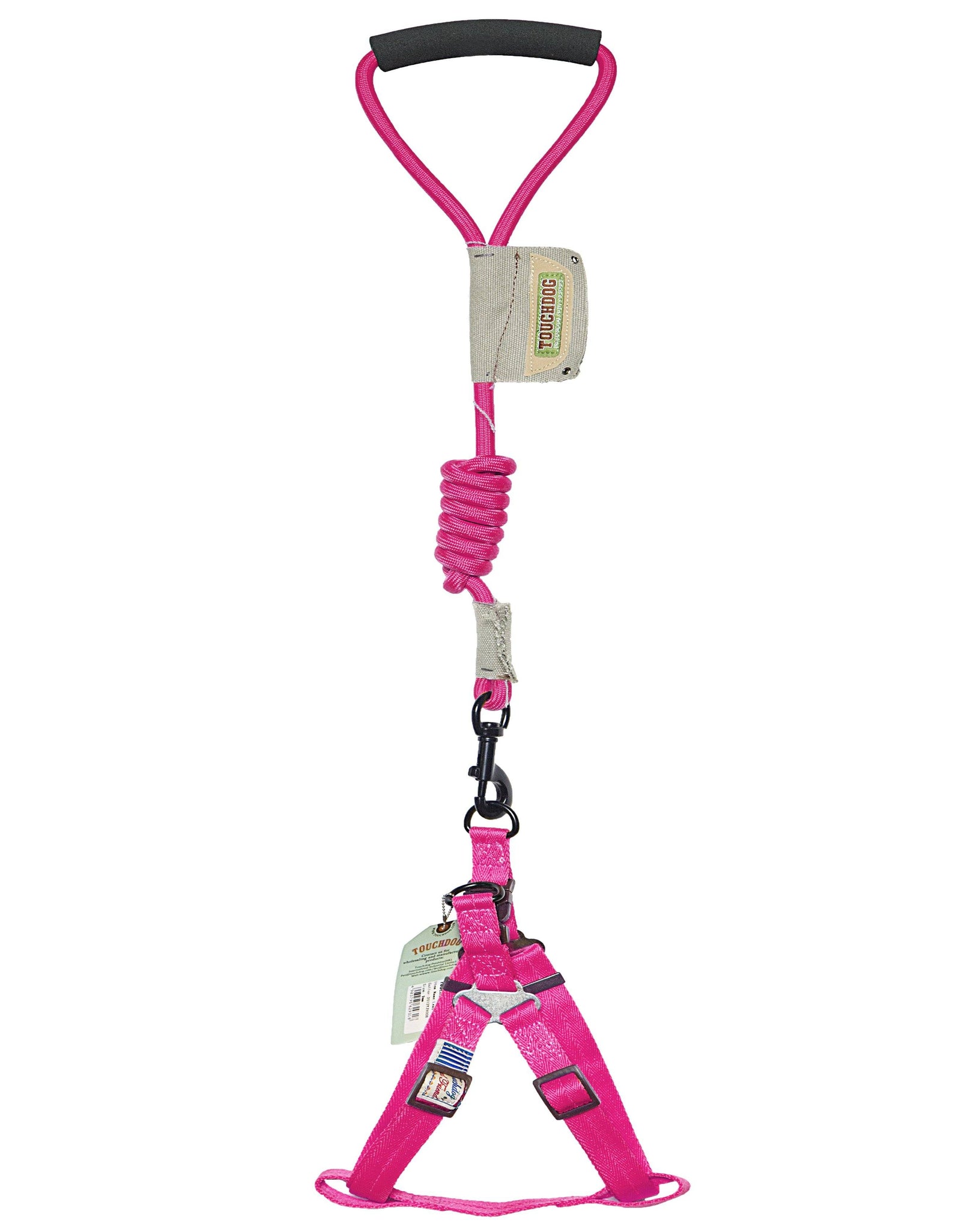 Touchdog Faded-Barker 2-in-1 Fashion Dog Leash and Harness