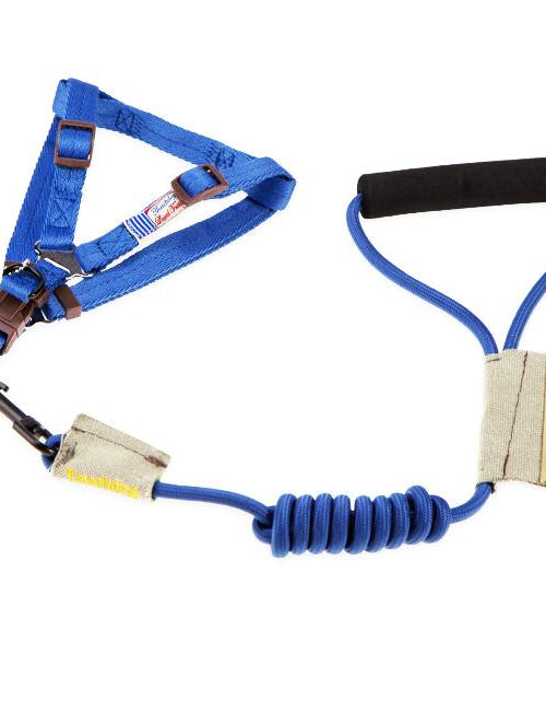 Load image into Gallery viewer, Touchdog Faded-Barker 2-in-1 Fashion Dog Leash and Harness
