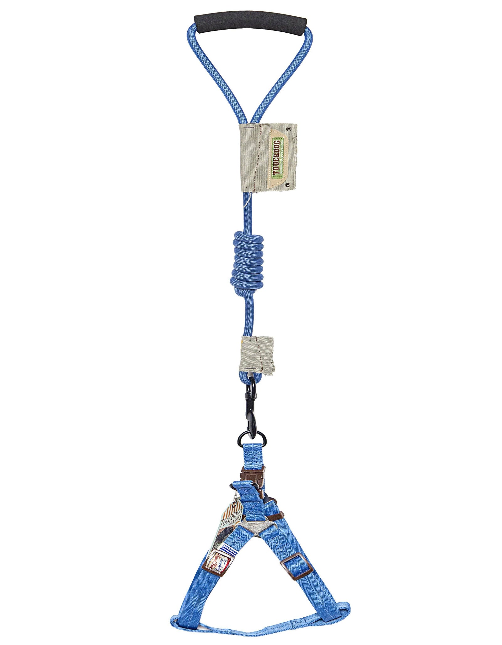 Touchdog Faded-Barker 2-in-1 Fashion Dog Leash and Harness