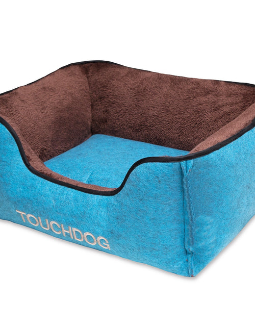 Load image into Gallery viewer, Touchdog 'Felter Shelter' Luxury Premium Designer Dog Bed
