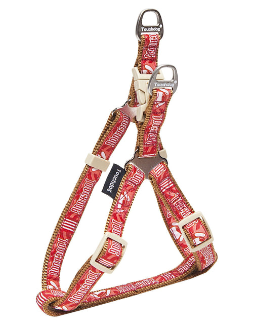 Load image into Gallery viewer, Touchdog 'Funny Bone' Tough Stitched Dog Harness and Leash
