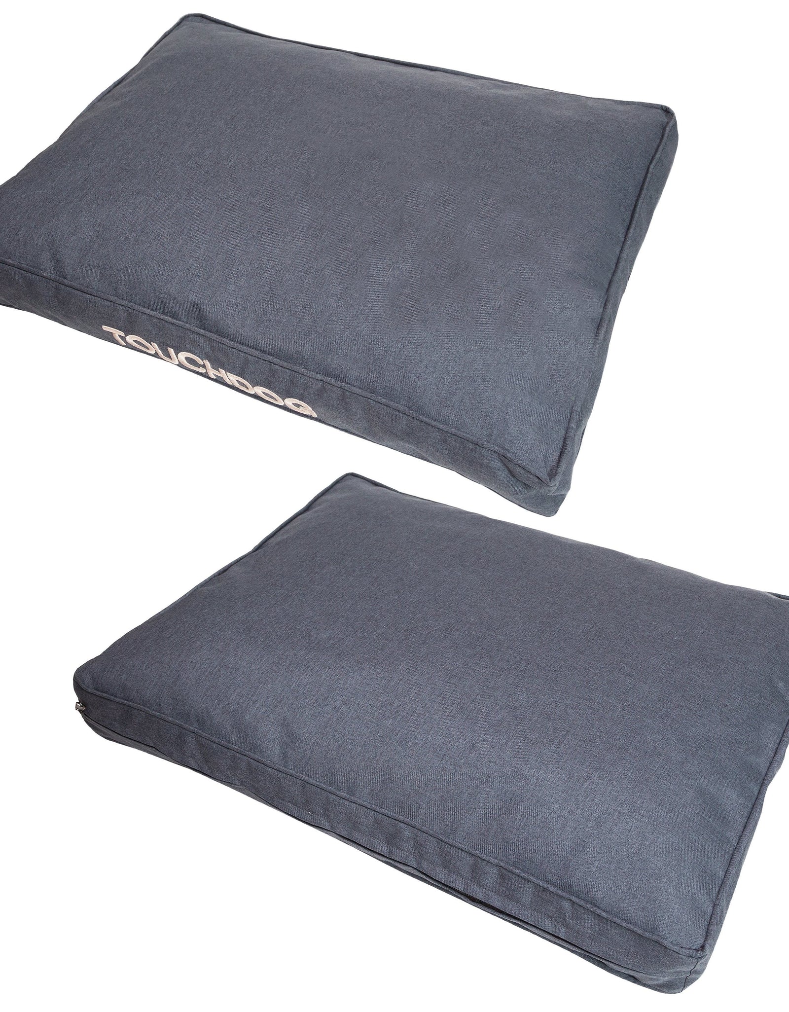 Touchdog 'Hushky' Water-Resistant Premium Raised Rectangular Dog Mat