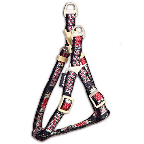 Load image into Gallery viewer, Touchdog 'Owl-Eyed' Tough Stitched Dog Harness and Leash
