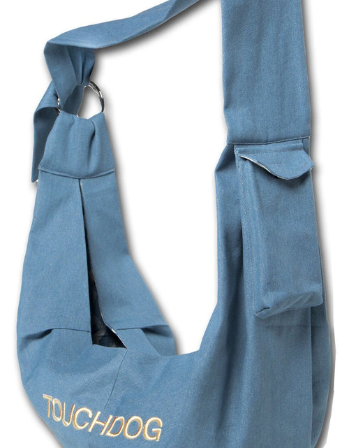 Load image into Gallery viewer, Touchdog 'Paw-Ease' Over-The-Shoulder Travel Sling Pet Carrier
