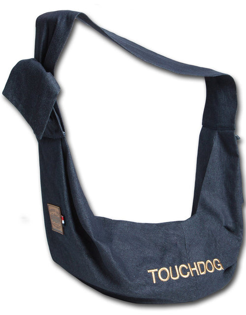 Load image into Gallery viewer, Touchdog 'Paw-Ease' Over-The-Shoulder Travel Sling Pet Carrier
