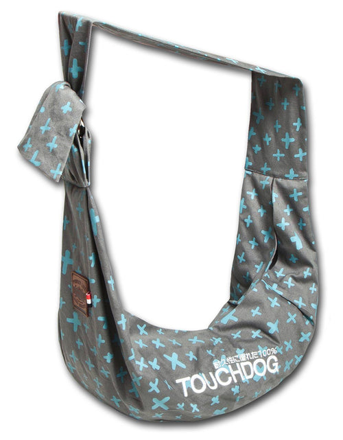 Load image into Gallery viewer, Touchdog 'Paw-Ease' Over-The-Shoulder Travel Sling Pet Carrier
