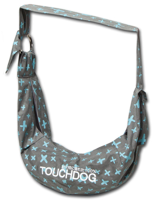 Load image into Gallery viewer, Touchdog 'Paw-Ease' Over-The-Shoulder Travel Sling Pet Carrier
