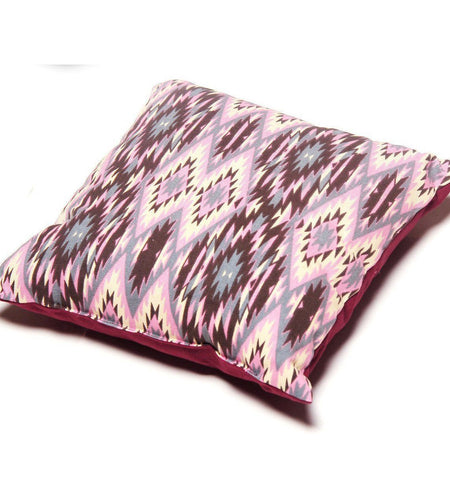 Touchdog ® '70's Vintage-Tribal' 2-in-1 Collapsible Squared Dog and Cat Bed