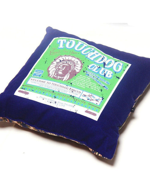 Load image into Gallery viewer, Touchdog ® '70's Vintage-Tribal' 2-in-1 Collapsible Squared Dog and Cat Bed
