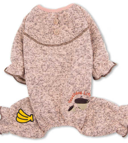 Touchdog ® Bark-Zz Full Body Ultra-Soft Dog Pajamas Jumpsuit