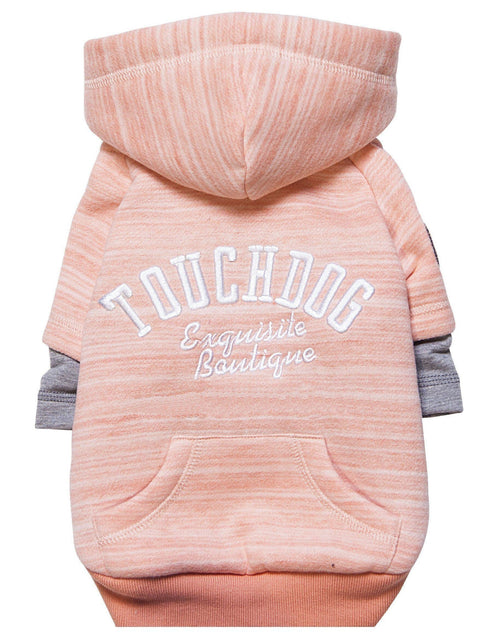 Load image into Gallery viewer, Touchdog ® Hampton Beach Ultra-Soft Blasted Cotton Hooded Dog Sweater
