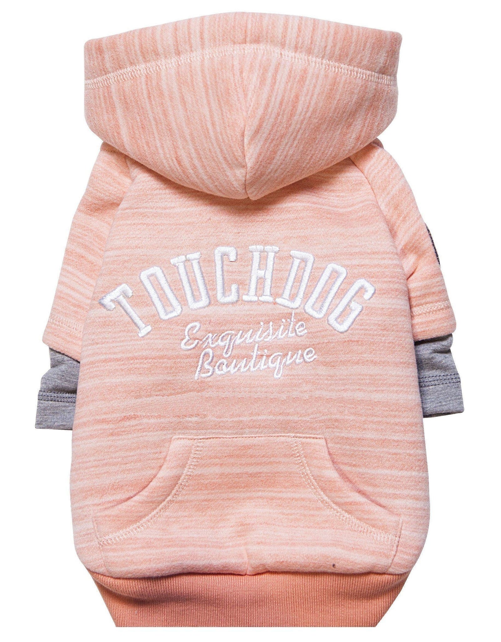 Touchdog ® Hampton Beach Ultra-Soft Blasted Cotton Hooded Dog Sweater