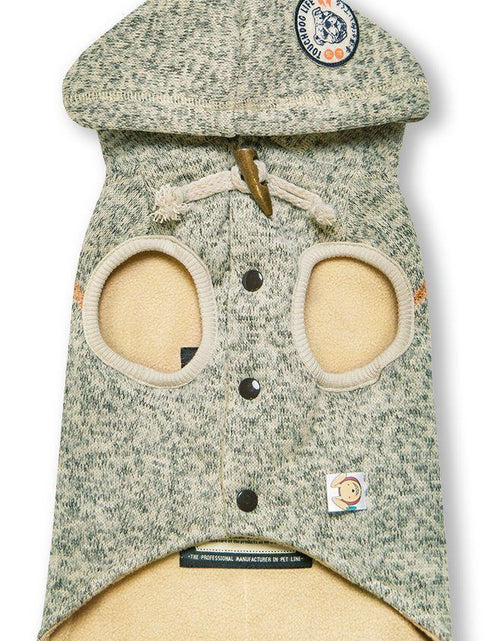 Load image into Gallery viewer, Touchdog ® Hippie Embellished Sleeveless Pompom Hooded Fashion Dog Sweater

