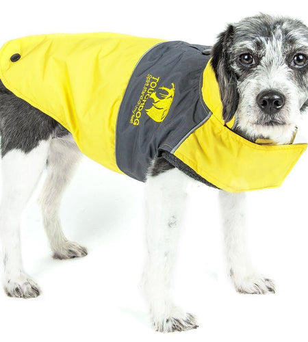 Touchdog ® Lightening-Shield 2-in-1 Dual-Removable-Layered Waterproof Dog Jacket
