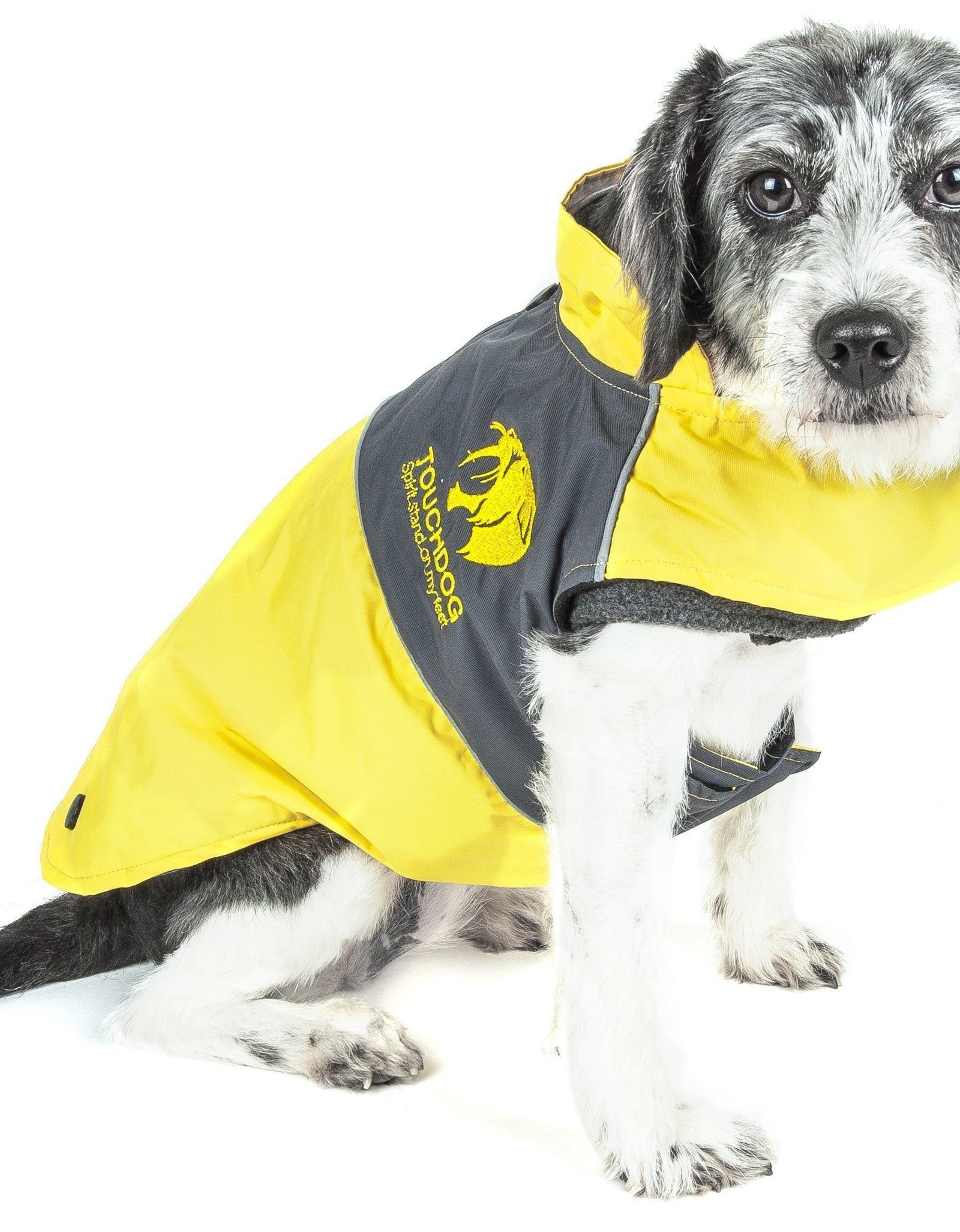 Touchdog ® Lightening-Shield 2-in-1 Dual-Removable-Layered Waterproof Dog Jacket