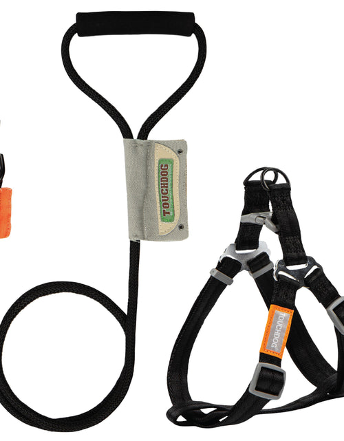 Load image into Gallery viewer, Touchdog ® 'Macaron' 2-in-1 Durable Nylon Dog Harness and Leash
