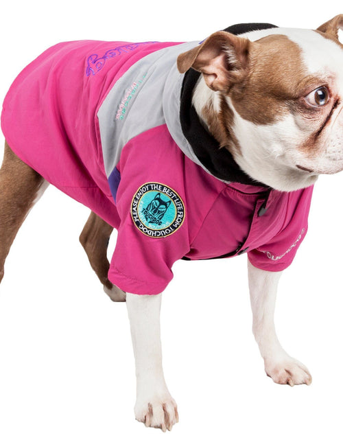 Load image into Gallery viewer, Touchdog ® 'Mount Pinnacle' Insulated Performance Retro Ski Dog Jacket
