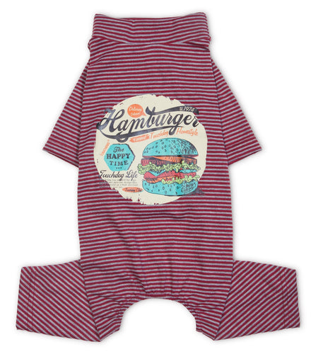 Touchdog ® Onesie Lightweight and Breathable Full Body Dog Pajamas Jumpsuit