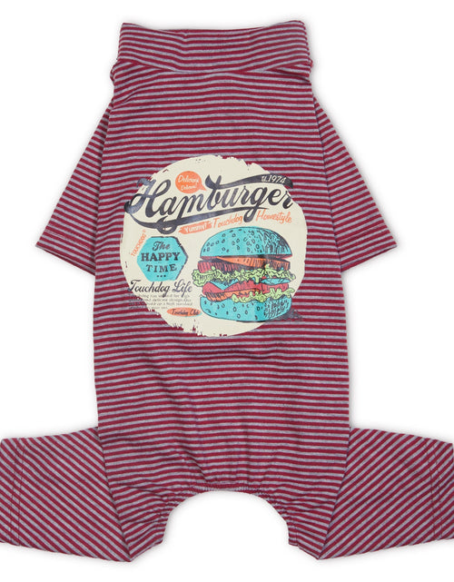 Load image into Gallery viewer, Touchdog ® Onesie Lightweight and Breathable Full Body Dog Pajamas Jumpsuit
