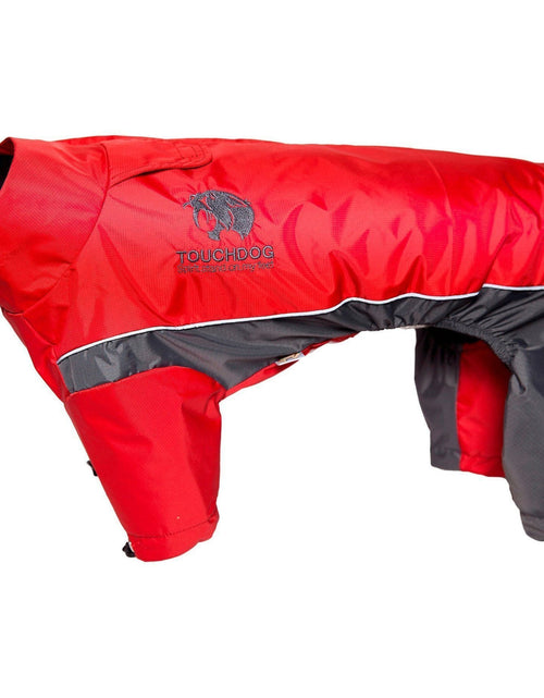 Load image into Gallery viewer, Touchdog ® Quantum-Ice Adjustable and Reflective Full-Body Winter Dog Jacket
