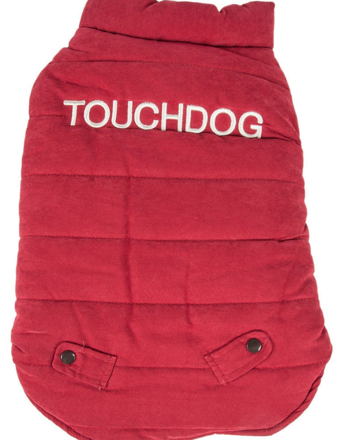 Load image into Gallery viewer, Touchdog ® Waggin Swag Ultra-Plush Insulated and Reversible Dog Coat
