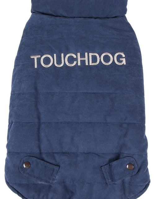 Load image into Gallery viewer, Touchdog ® Waggin Swag Ultra-Plush Insulated and Reversible Dog Coat
