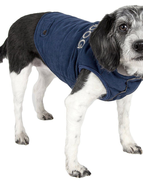 Load image into Gallery viewer, Touchdog ® Waggin Swag Ultra-Plush Insulated and Reversible Dog Coat
