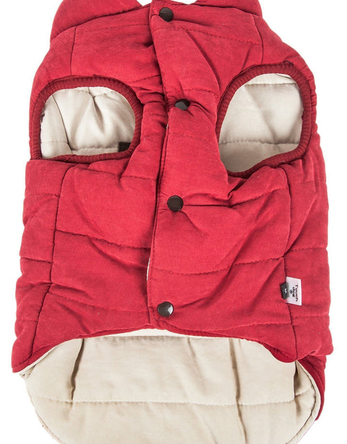 Load image into Gallery viewer, Touchdog ® Waggin Swag Ultra-Plush Insulated and Reversible Dog Coat
